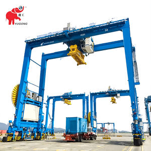 Puerto de elevación de trabajo deber A8 15 toneladas 20 toneladas 30 toneladas 40 toneladas 50 toneladas 60 toneladas 100 toneladas RTG contenedor móvil grúa de pórtico - Product Image 3