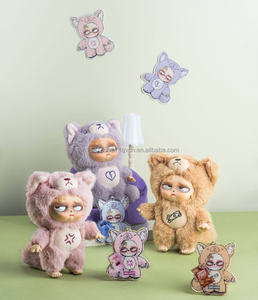 Offre Spéciale authentique Grumpipi sans sommeil <span class=keywords><strong>en</strong></span> peluche pendentif jouets décor à la maison mignon Relief peluche Animal mystère boîtes cadeau pour les enfants - Product Image 2