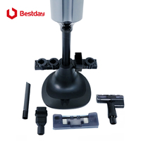 Aspirateur balai sans fil tout-en-un avec écran LED et station de collecte des poussières détachable pour le nettoyage domestique