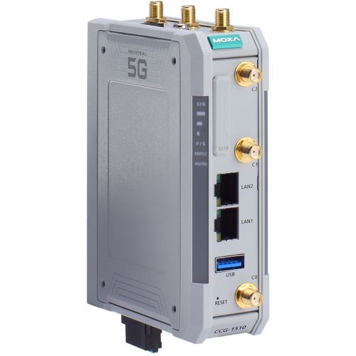 Moxa CCG-1510-T 5G Cellular Gateway Industrial IoT Connectivity Taiwan