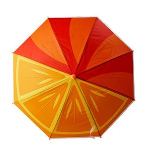 Paraguas Plegable Clásico de 17 Pulgadas con Diseño 3D de Frutas para Niños, Transparente, de Tres Pliegues, para Viajes de Adultos - Product Image 4