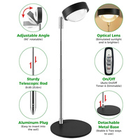 Lampe de culture LED à spectre complet réglable pour plantes d'intérieur et semis avec prise USB