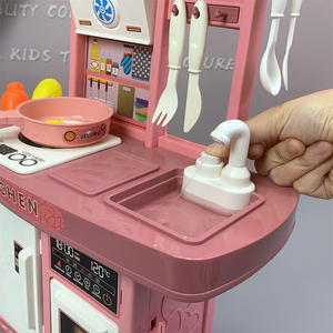 子供34 5 6 7 8 9 10 1112歳ユニセックスDIY食器シミュレートふり遊び調理セット子供キッチンおもちゃメーカー - Product Image 4
