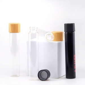 <span class=keywords><strong>Bouchon</strong></span> à vis en bambou de 18mm, résistant aux enfants, <span class=keywords><strong>95mm</strong></span>, 115mm, 120mm, tubes scellés en verre anti-odeur pour cigares avec tube à essai, col de 18mm - Product Image 6