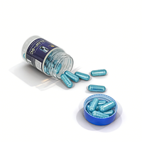 Capsules de vitalité masculine, complément naturel, favorise la vitalité, soutient l'énergie quotidienne des hommes, pilule bleue