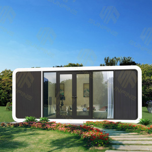 Hiện đại 20ft Tiny Modular Apple nhà prefab di chuyển phòng ngủ sẵn sàng thực hiện Tiny Kit Set Apple <span class=keywords><strong>cabin</strong></span> nhà CONTAINER nhà để bán - Product Image 6