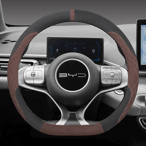 Cubierta de <span class=keywords><strong>volante</strong></span> de gamuza de 36cm, 38cm-Diseño ultrafino para todas las estaciones para coches de <span class=keywords><strong>mujer</strong></span> - Product Image 5