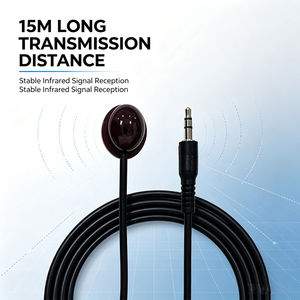 Cable IR IFA02 DX3, Cable de Extensión de Receptor Infrarrojo Mono de 3.5mm, Cable Sensor IR para TV Box y Dispositivos Multimedia Domésticos - Product Image 6