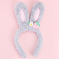 Mignon lapin bandeau paillettes oreilles de lapin belle remise des diplômes école casque pour la rentrée des classes fête de Pâques saint valentin