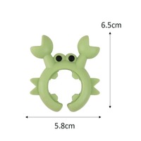 Support universel en silicone pour spatules, petites pinces anti-brûlure pour casseroles, et porte-cuillères