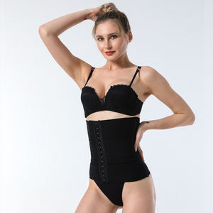 2012 cintura de compresión Premium de moda adelgazante Fitness memoria acero hueso transpirable Nylon cintura entrenador cinturones Control bragas - Product Image 6