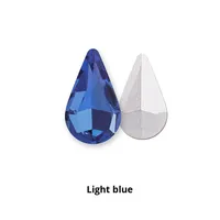 Groothandel Delicate Druppelvormige Edelsteen Kristallen Stenen Kralen Voor Sieraden Maken Strass Accessoires