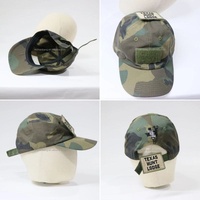 Gorra de Béisbol Táctica de Camuflaje Personalizada con Parche de Velcro, Gorra de Béisbol de Camuflaje con Cierre a Presión para Campamento, Senderismo y Deportes