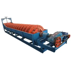 High Capacity Mining Machinery Spiral Classifier Sand Washing Machine For Mineral Desliming
