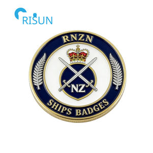 Souvenirs personnalisés Nouvelle-Zélande Drapeau néo-zélandais Forces Vétéran Médaillon Pièces commémoratives Pièce <span class=keywords><strong>de</strong></span> défi personnalisée Nouvelle-Zélande - Product Image 3
