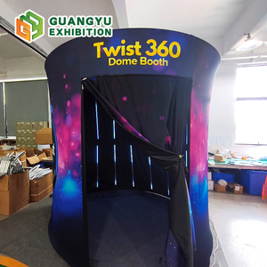 Dernière Cabine Photo LED <span class=keywords><strong>360</strong></span>° Pliable de 3 m avec Fonctionnalités d'Événementiel et Décor Vidéo pour Publicité Portable - Product Image 3
