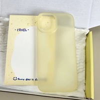 Étui de téléphone portable givré en TPU transparent souple de luxe pour iPhone 16 15 13Pro Max 12 11 XR XS 7/8 Plus