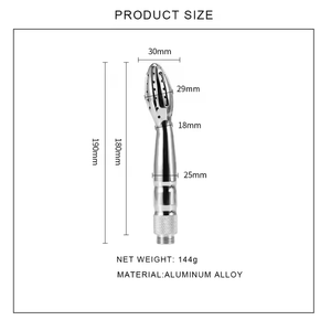 Aleación Anal <span class=keywords><strong>ducha</strong></span> Vaginal juguetes sexuales para mujeres y hombres poroso agua Spray Anal <span class=keywords><strong>ducha</strong></span> con Metal Butt Plug Juguetes Sexuales - Product Image 2