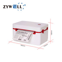 Imprimante d'étiquettes d'expédition thermique sans encre ZY909 4x6, imprimante d'étiquettes thermiques Zywell A6 pour bordereaux d'expédition