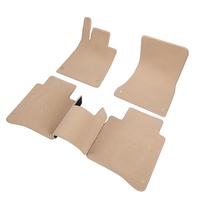 Beste Jiangfan Luxus Auto-Teppichmatten Nylon Plüsch Wasserdicht/Staubdicht Rutschfest 12mm Dick 5-teiliges Komplettset Fußmatten für 1