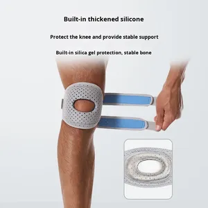 Genouillères de ménisque minces pour hommes de ceinture de sport Flexible professionnelle pour l'été basket-ball course à sauter Protection en mousse - Product Image 3