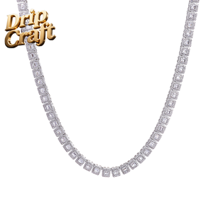 Collares y Pulseras para Hombre con Diseño Hip Hop, Chapado en Oro, Corte Princesa, Cierre Abatible de 7.5mm, Incrustaciones Mixtas de Zirconia Cuadrada en Forma de T y Estilo Rock <span class=keywords><strong>Candy</strong></span> - Product Image 5