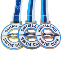 Fabricant de médailles personnalisées en métal, Marathon, cyclisme, Badminton, championnat de sport, prix de course, or, 3D, médaille avec ruban