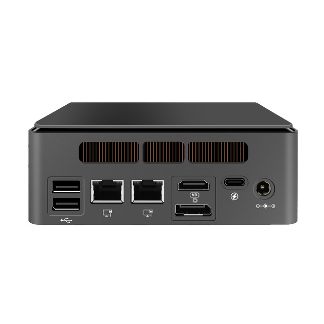 BKHD NUC Intel I5-12450H Desktop MINI PC Plastic Case 2LAN Gigabit DDR4 M.2 Thunderbolt4 Linux Wins11 Home Office Game PC WIFI6
