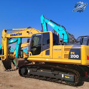 รถขุดโคมัตสึ รุ่น PC200-7 PC200-8 มือสอง รถขุดไฮดรอลิกแบบตีนตะขาบ โคมัตสึ PC200 มีสินค้าในโรงงานพร้อมขาย - Product Image 2