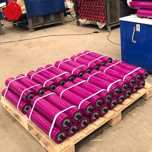 Promotieprijs Hoge Kwaliteit Anti Slijtage Pu Stalen Buis Transportband Impact Return Riemrol - Product Image 4