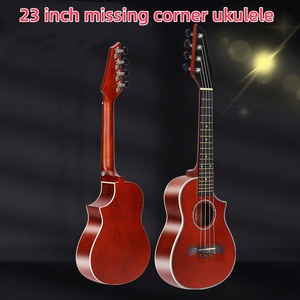 Ukelele Hawaiano Pequeño Personalizado Yukrili de 23 Pulgadas con Cuerdas de Nailon - Product Image 4