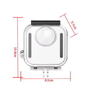 HONGDAK <span class=keywords><strong>pour</strong></span> <span class=keywords><strong>GoPro</strong></span> MAX 2, boîtier étanche <span class=keywords><strong>pour</strong></span> la plongée, mini boîtier flottant <span class=keywords><strong>pour</strong></span> caméra, cadre de protection <span class=keywords><strong>pour</strong></span> accessoires <span class=keywords><strong>GoPro</strong></span> Max 2 - Product Image 6