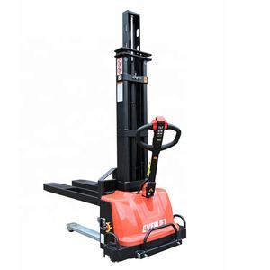 EVERLIFT alat angkut elektrik, penjualan langsung pabrik 1 Ton <span class=keywords><strong>Stacker</strong></span> gudang logistik peralatan industri - Product Image 1