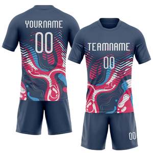 ชุดวอลเลย์บอลโพลีเอสเตอร์100% ระบายอากาศได้ดีเสื้อกีฬาแขนสั้น - Product Image 1