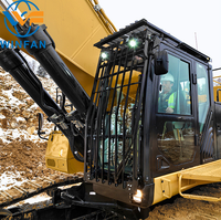 Pompe à engrenages motorisée pour excavatrice sur chenilles lourde de 90 tonnes 390F, utilisée pour les travaux minières et d'infrastructure