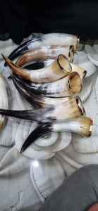 Naturel Élégant Durable Buffle Boire Corne En Métal Verres Tasses Style Design Moderne pour La Maison Jardin Boissons Accessoires - Product Image 2