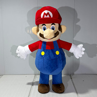 Costume de mascotte gonflable licorne en peluche douce pour adulte, idéal pour le cosplay et les festivals d'Halloween