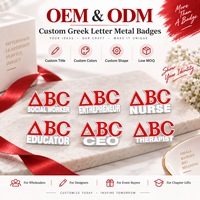 Épinglette personnalisée avec lettres grecques, fabrication directe usine, OEM ODM, faible MOQ, commande en gros, fabricant B2B, badge métallique avec lettres grecques