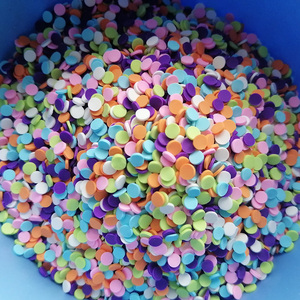 1KG 5MM Non Comestible, Fournitures pour Slime, Tranches de Pâte Polymère, Confettis Ronds, Points, Éclats de Pâte Polymère - Product Image 4