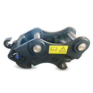 Coupleur rapide hydraulique à verrouillage de sécurité avant et arrière haute performance et coupleur rapide manuel pour pelles - Product Image 1