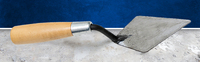 Outils de plâtrage de Construction à manche en bois dur Lame en acier au carbone carrée Poignée ergonomique 5 1/2 Lame Truelle à béton de qualité bricolage