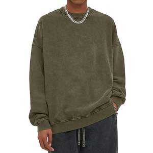 Sweats à capuche surdimensionnés vintage unisexe, sweatshirts streetwear pour couples délavés à l'acide pour hommes - Product Image 2