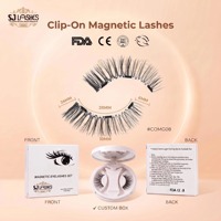 Cils magnétiques 3D en faux vison, sans colle ni eye-liner, avec pinces – Nouveauté très demandée