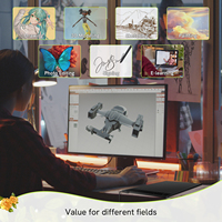 VEIKK A30 Tablette de dessin design de mode pour PC Options OEM disponibles pour le travail graphique