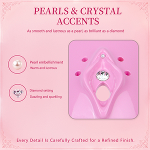 Dispositif de chasteté rose en résine, portable, avec ceinture réglable, pour dissimuler le pénis masculin, avec orifice urinaire, cage à pénis respirante, 18+ - Product Image 4
