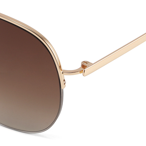 Gafas de Sol de Piloto con Montura Completa, Lentes Polarizadas, 100% Protección UV, Unisex, Estilo para Conducir - Product Image 4