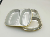 Barquette alimentaire jetable en aluminium scellable pour la restauration, haute qualité, vente en gros, OEM
