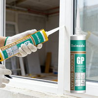 SEIMEDA S816 Mastic silicone neutre vert à durcissement rapide, non toxique, acetoxy, pour construction d'aquariums et emballage OEM, en cartouche