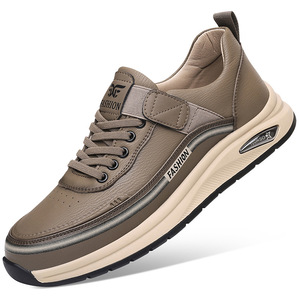 Zapatos Casuales para Hombre, Sin Cordones, Tacón Bajo, Suela de Goma, Acolchados, Estilo para Caminar, Cómodos, Transpirables y a la Moda - Product Image 4