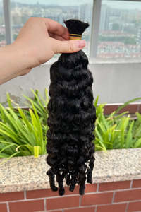 <span class=keywords><strong>Cheveux</strong></span> birmans <span class=keywords><strong>bouclés</strong></span> doublement étirés avec extrémités en <span class=keywords><strong>spirale</strong></span>, <span class=keywords><strong>cheveux</strong></span> vierges naturels noirs 100g/paquet de <span class=keywords><strong>cheveux</strong></span> humains pour le tressage - Product Image 4